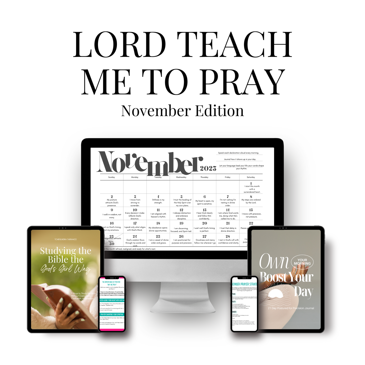 Lord, Teach Me How to Pray Kit – November Edition: Precision