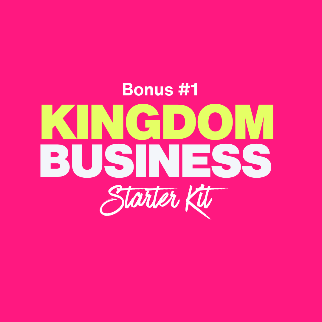 PRE-SALE Bonus Upgrade: The Business Starter Kit + LIVE Group Coaching & Strategy Session!