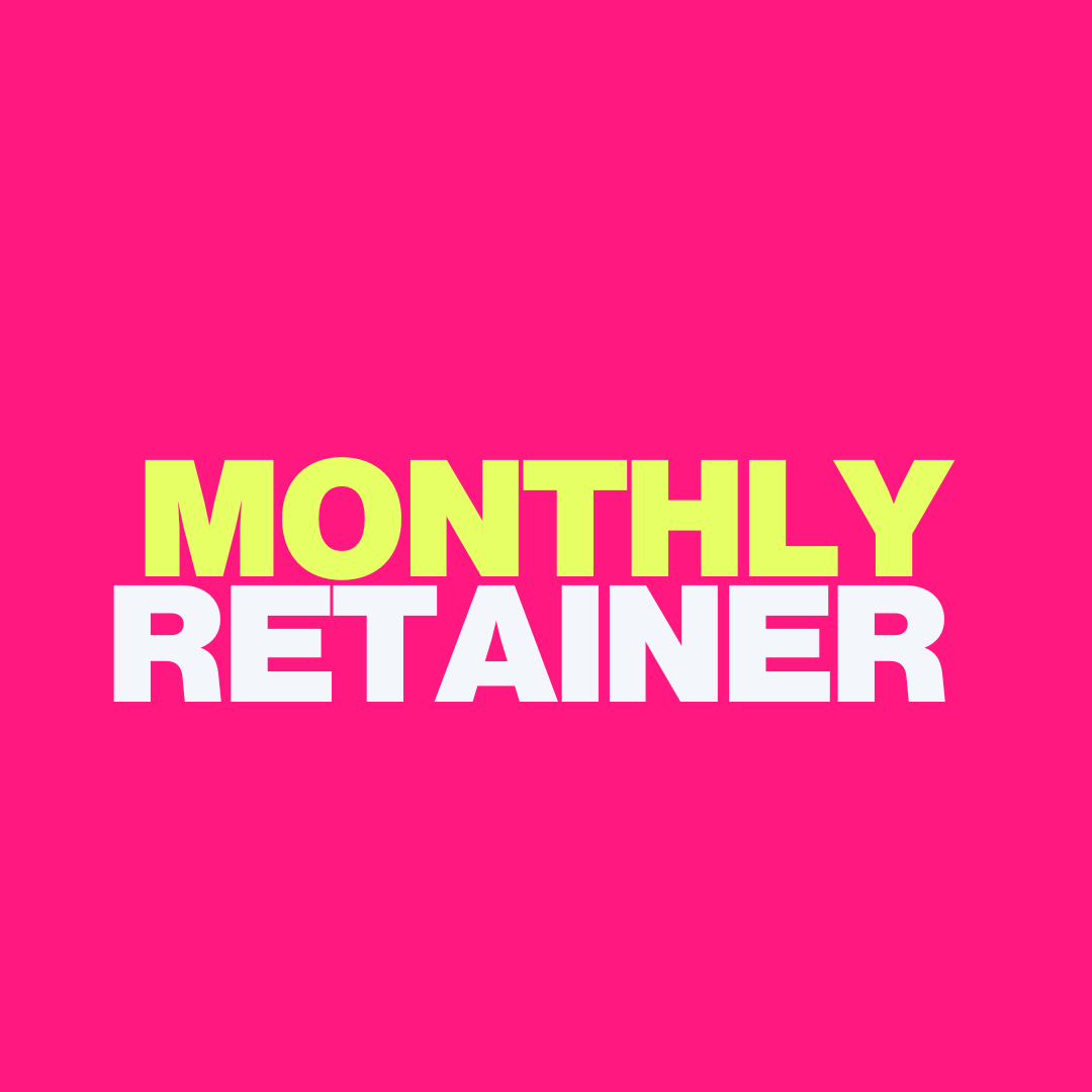 Monthly Retainer- Package A